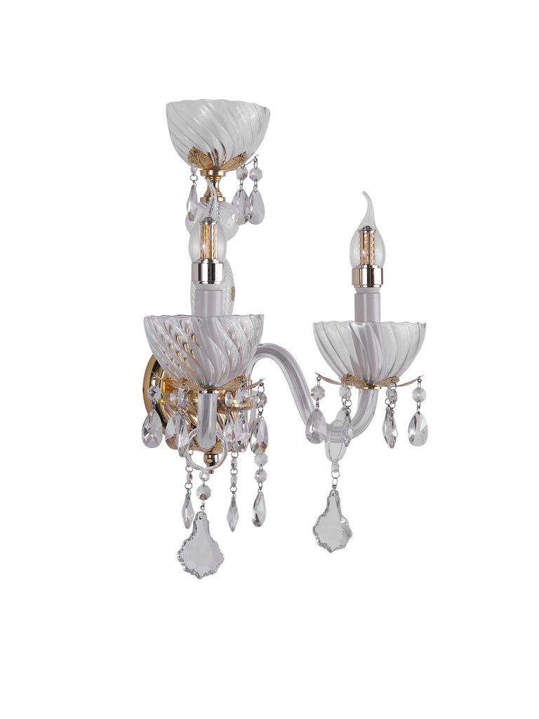 Hendrick Traditional Gold Wall Lamp | Buy Classic Wall Light Online India