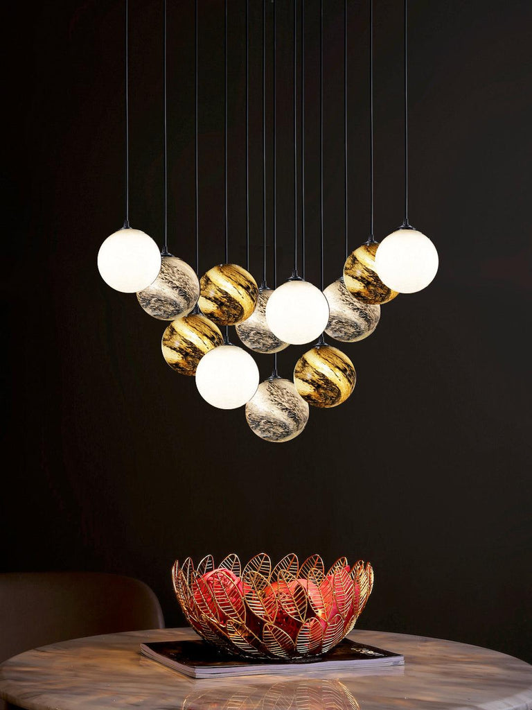 Pablo 12-Lamp | Buy LED Chandeliers Online in India | Jainsons Emporio Lights