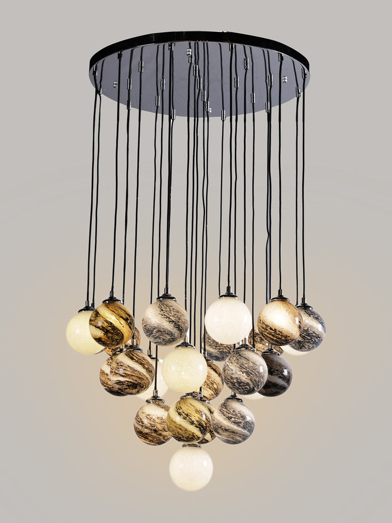 Pablo 12-Lamp | Buy LED Chandeliers Online in India | Jainsons Emporio Lights