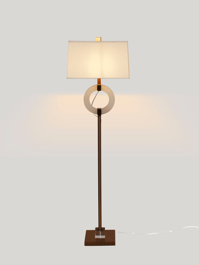 Marble Ring Floor Lamp | Buy Luxury Floor Lamps Online India