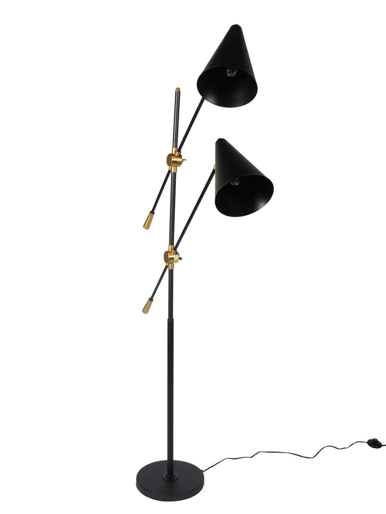 Dual Cone Modern Floor Lamp | Buy Luxury Floor Lamps Online India