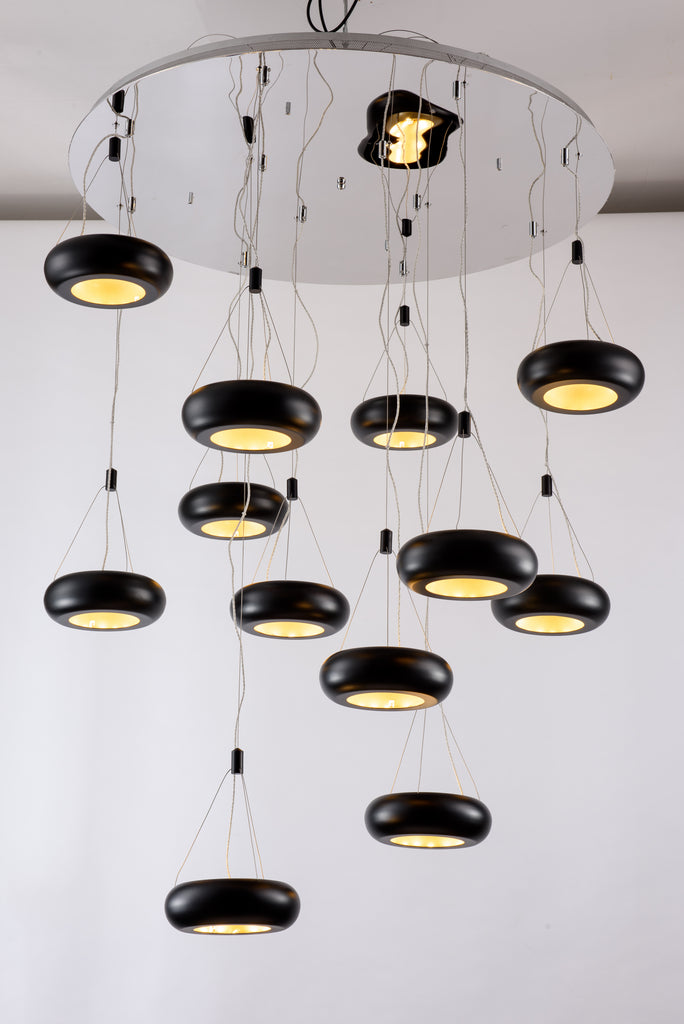 Voinn Black Gold chandeliers Light - Jainsons Emporio