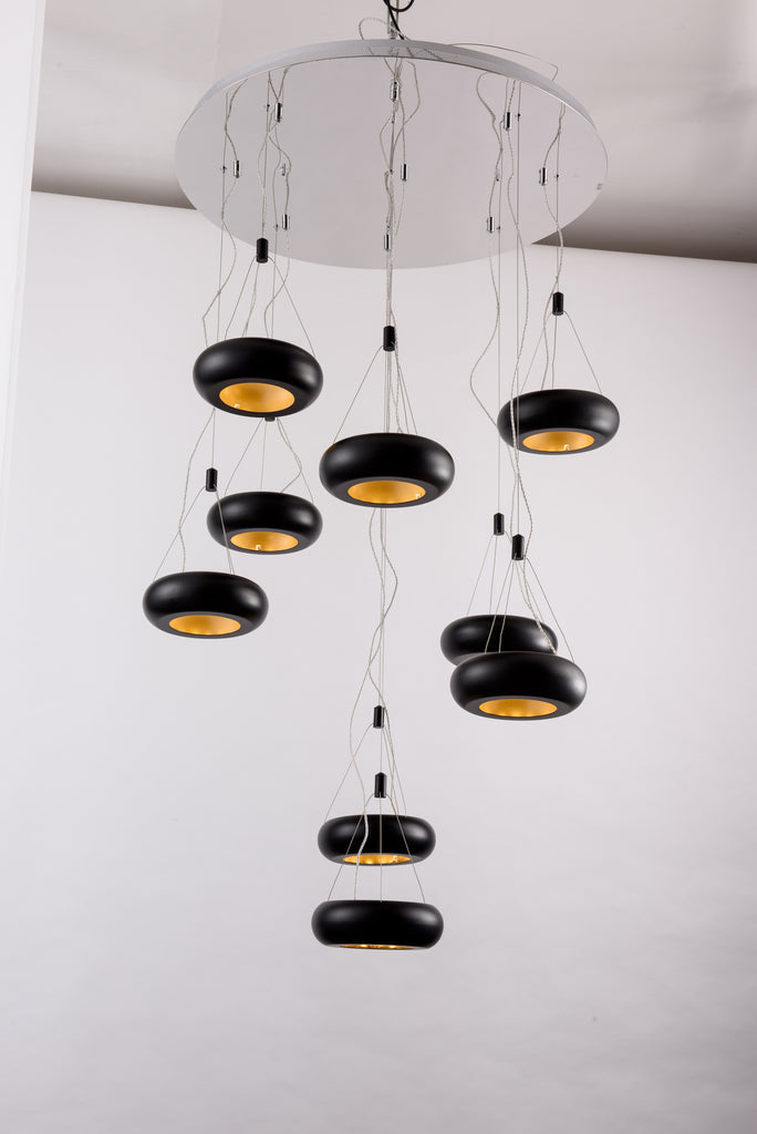 Voinn Black Gold chandeliers Light - Jainsons Emporio