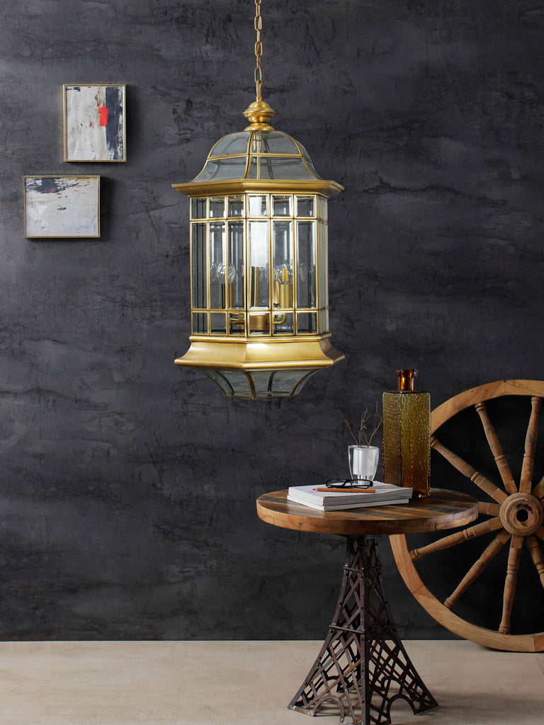 Esla Lantern Vintage Chandelier | Buy Traditional Chandeliers Online India