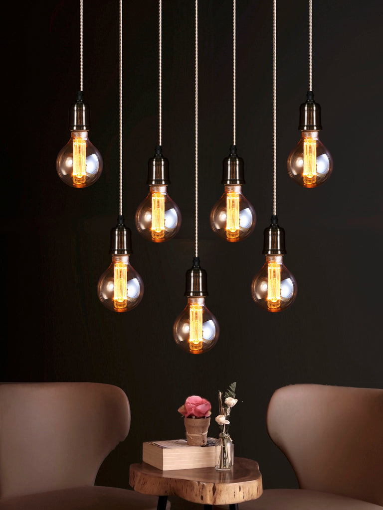 Clifton 7-Lamp | Buy Filament Bulbs Online in India | Jainsons Emporio Lights
