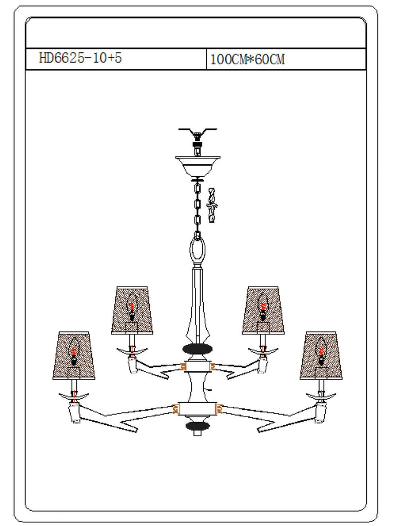 Gavyn Transitional LED Chandelier | Buy Modern LED Chandeliers Online India
