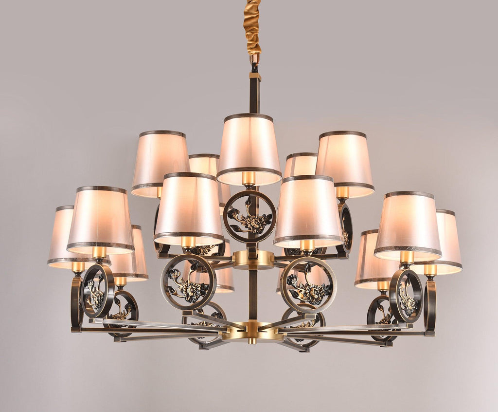 Stevyn Transitional LED Chandelier | Buy Modern LED Chandeliers Online India