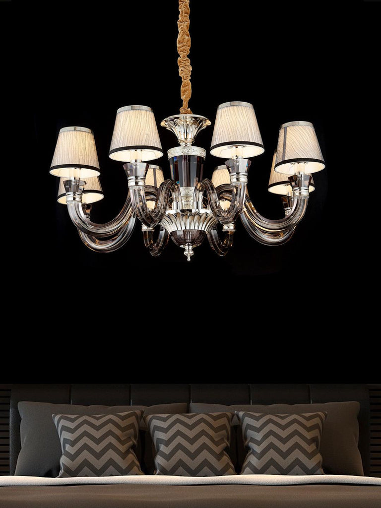 Isobel Modern Crystal Chandelier | Buy Decorative Chandeliers Online India