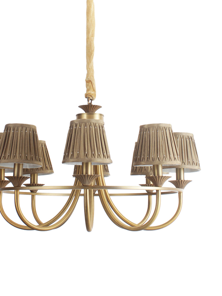 Rubel 8-Lamp Traditional Chandelier | Buy Luxury Chandeliers Online India