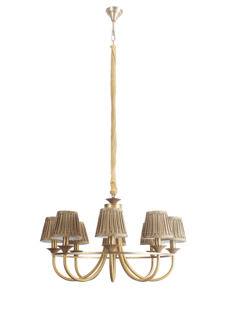Rubel 8-Lamp Traditional Chandelier | Buy Luxury Chandeliers Online India