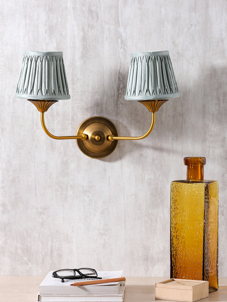 Rubel 2-Lamp Traditional Wall Lamp | Buy Luxury Wall Light Online India