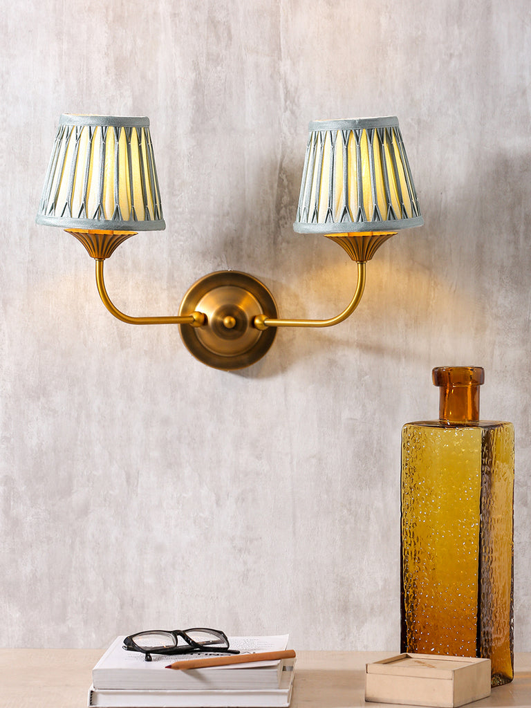 Rubel 2-Lamp Traditional Wall Lamp | Buy Luxury Wall Light Online India