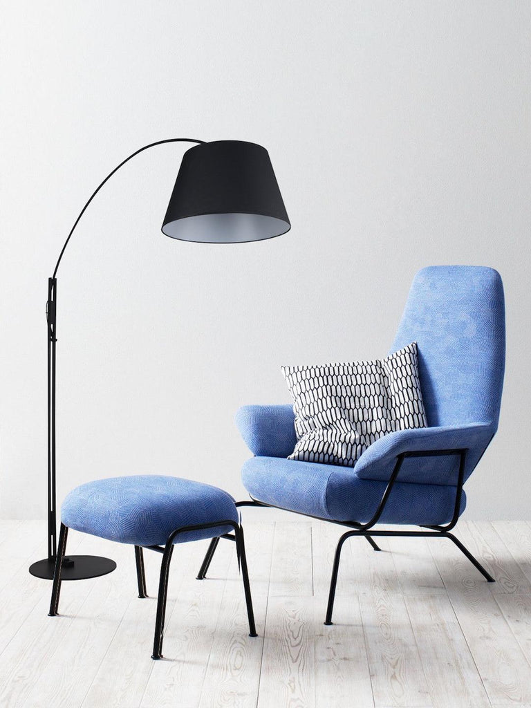 Modern Black Arc Floor Lamp | Buy Modern Floor Lamps Online India