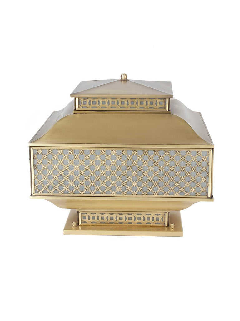 Torenzo Gold Outdoor Post Light | Buy Outdoor Post Lights Online India