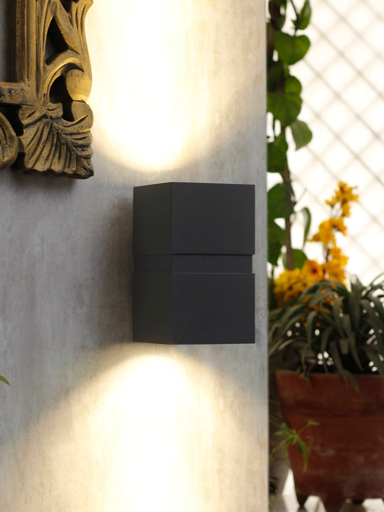 Cubix LED Outdoor Wall Light | Buy LED Outdoor Lights Online India