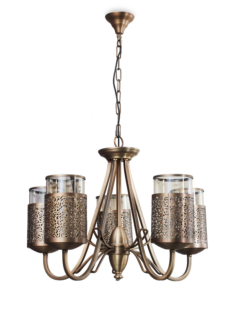 Serville 5-Lamp Vintage Chandelier Buy Luxury Chandeliers Online India