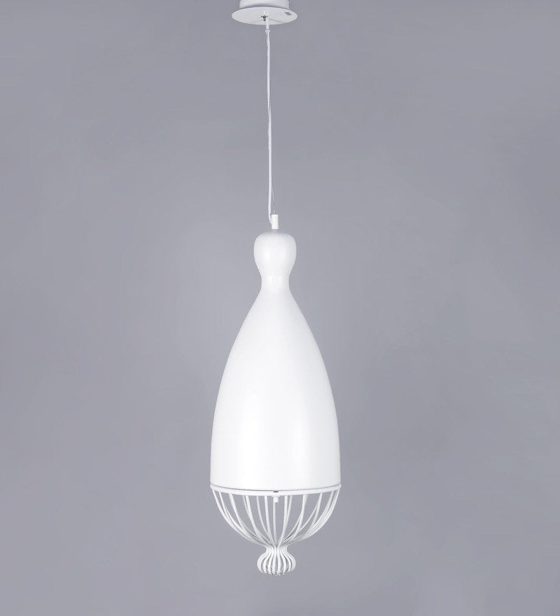 Niva White Pendant Lamp | Buy Luxury Hanging Lights Online India