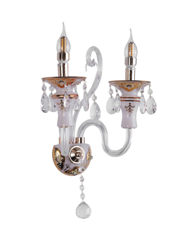 Hendrick Traditional Gold Wall Lamp | Buy Classic Wall Light Online India