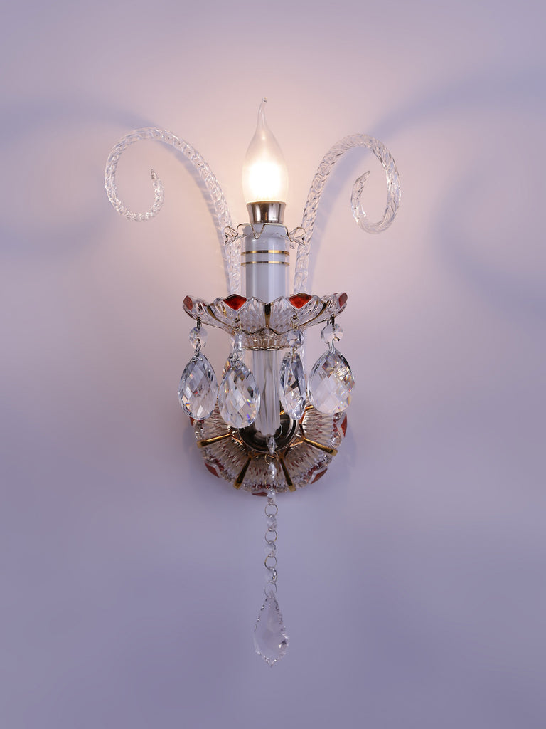 Fedrick Traditional Gold Wall Lamp | Buy Classic Wall Light Online India