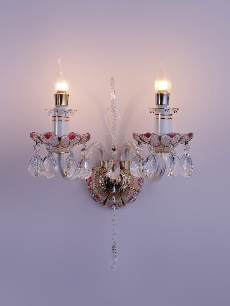 Fedrick Traditional Gold Wall Lamp | Buy Classic Wall Light Online India