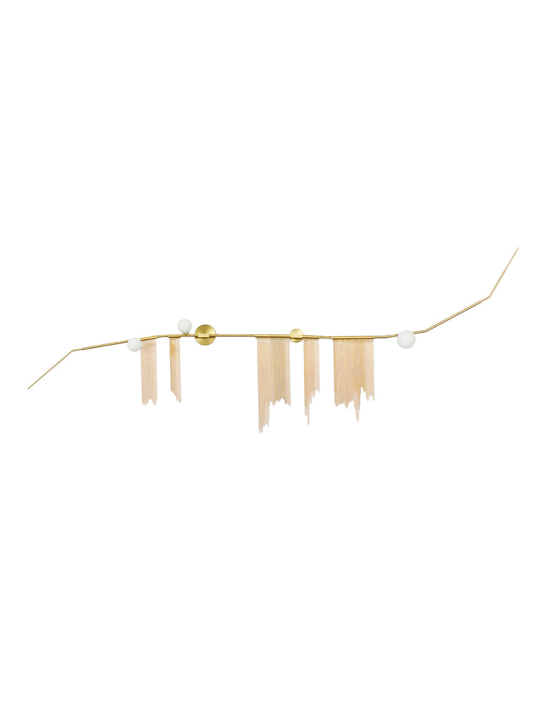 Cherry Bomb Fringe 3-Light Designer Wall Light | Buy Luxury Wall Lights Online India