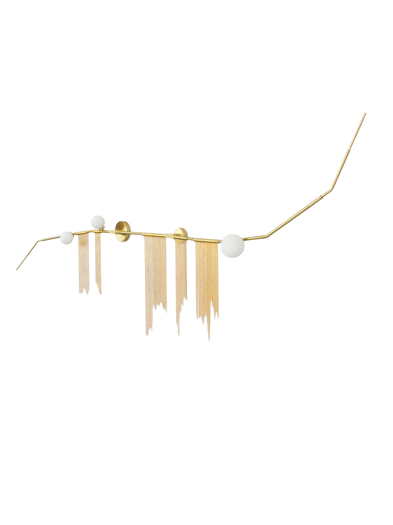 Cherry Bomb Fringe 3-Light Designer Wall Light | Buy Luxury Wall Lights Online India