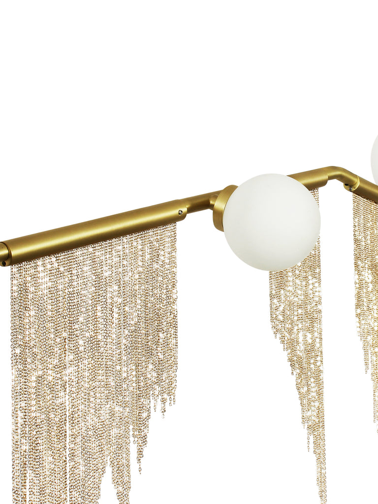 Cherry Bomb Fringe 3-Light Designer Wall Light | Buy Luxury Wall Lights Online India