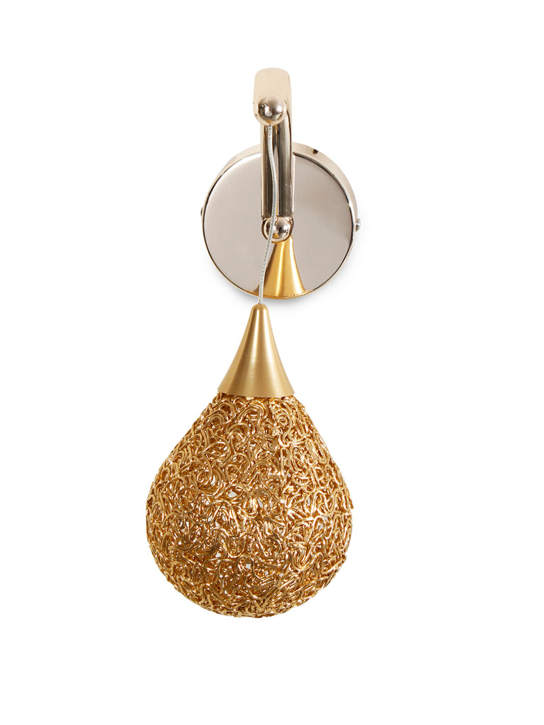 Golden Drop LED Wall Light | Buy LED Wall Lights Online India