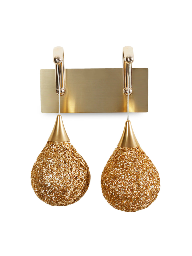 Golden Drop LED Wall Light | Buy LED Wall Lights Online India