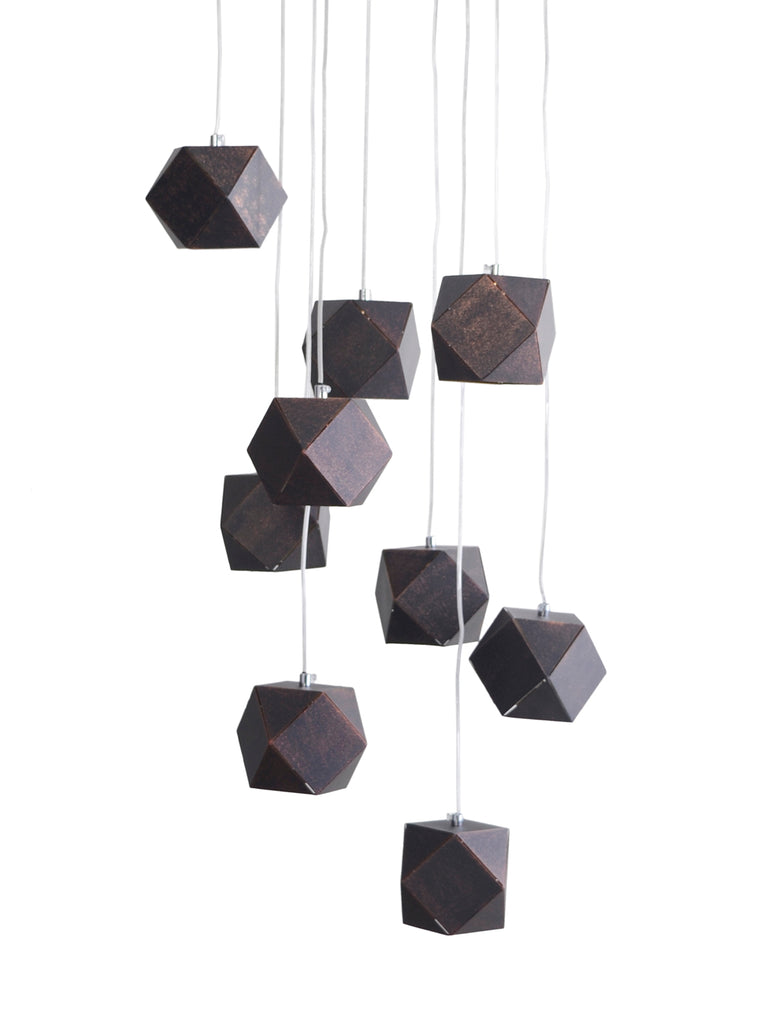 Eldren 10-Lamp Cluster chandeliers Light - Jainsons Emporio