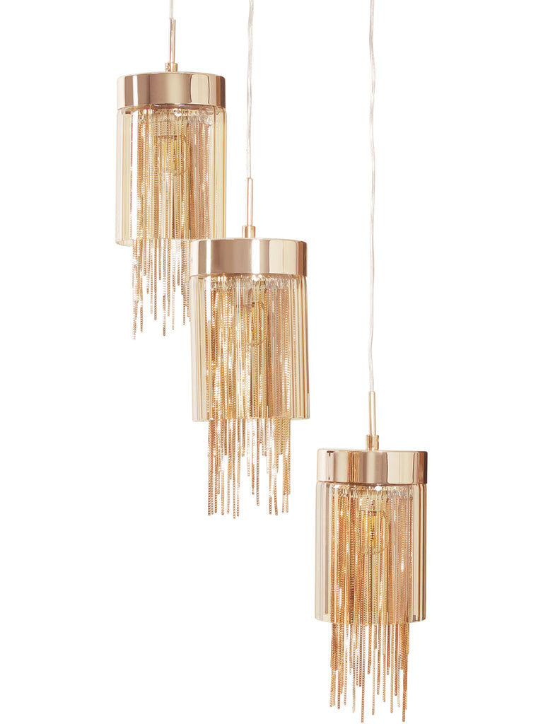 Shelvy LED 3-Light Hanging Light | Buy LED Hanging Lights Online India