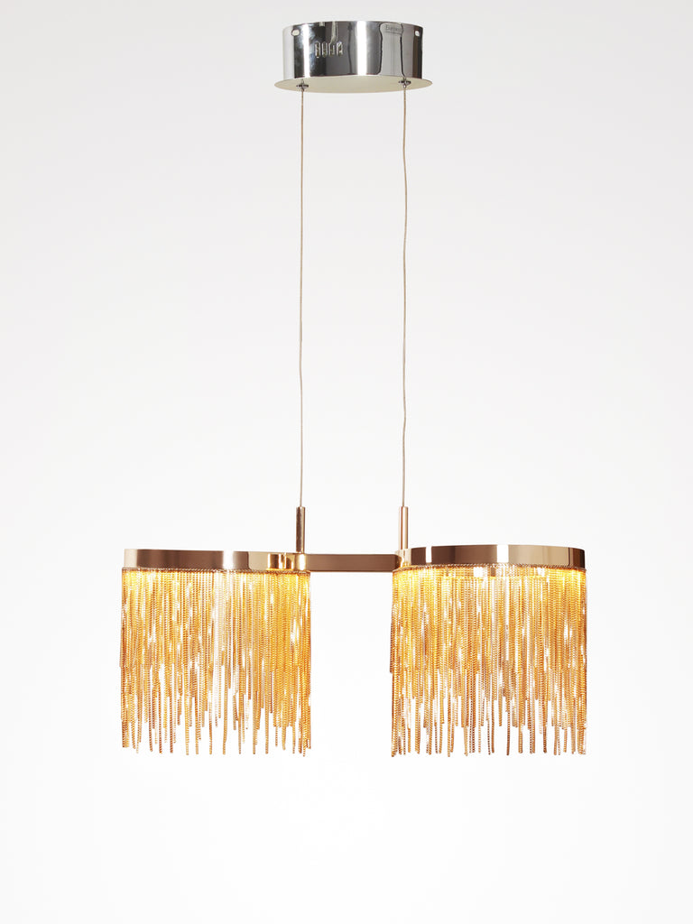 Debina Chain LED Doulbe Suspension Lamp - Buy LED Hanging Lights Online India