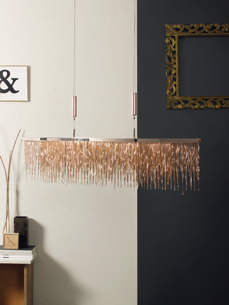 Debina Chain LED Chandelier | Buy LED Chandeliers Online India