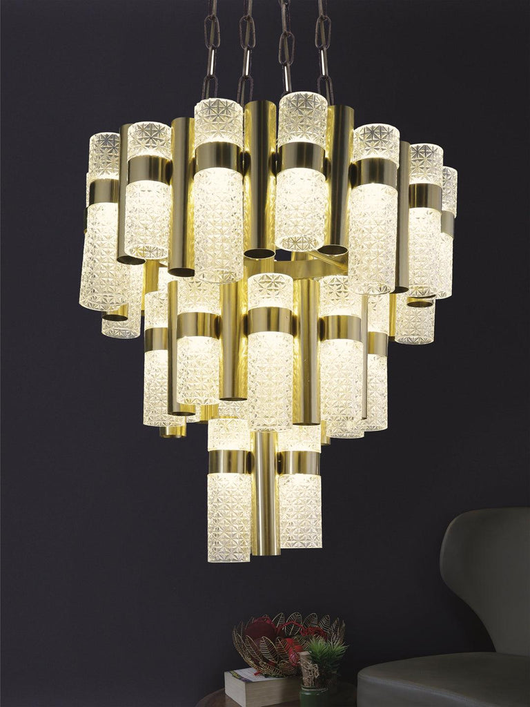 Quinton | Buy LED Chandeliers Online in India | Jainsons Emporio Lights