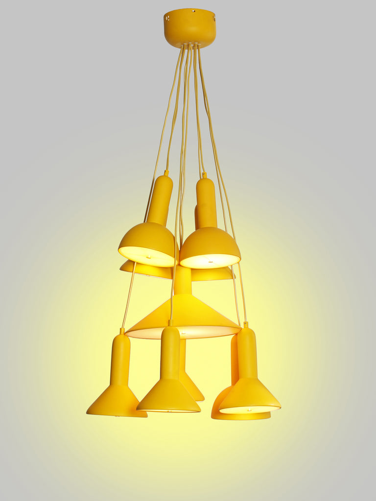 Yellow Cluster Chandelier | Buy Luxury Chandeliers Online India