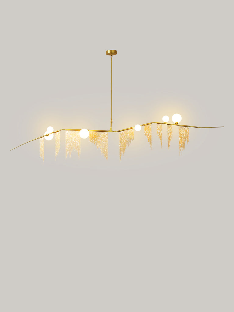 Cherry Bomb Fringe 6-Light Designer Chandelier | Buy Luxury Chandeliers Online India