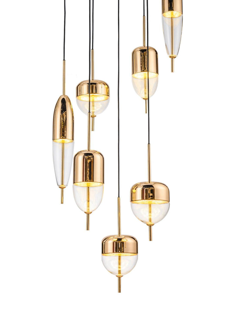 Waterdrop Multi-Light Hanging Light | Buy Luxury Chandeliers Online India