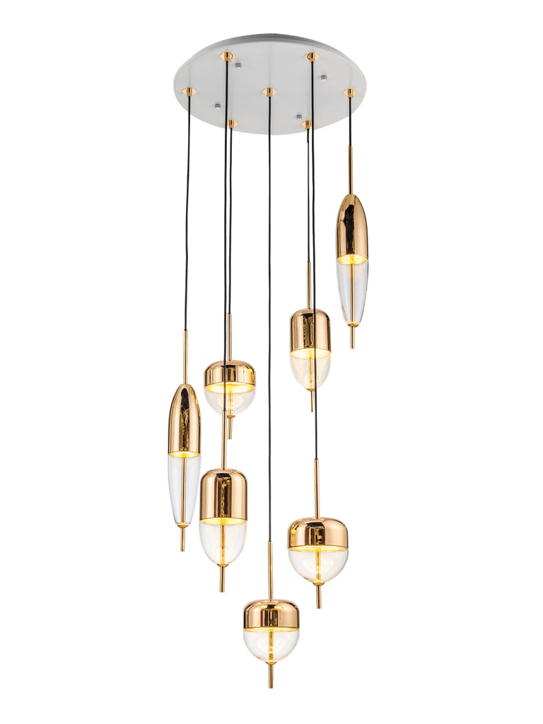 Waterdrop Multi-Light Hanging Light | Buy Luxury Chandeliers Online India
