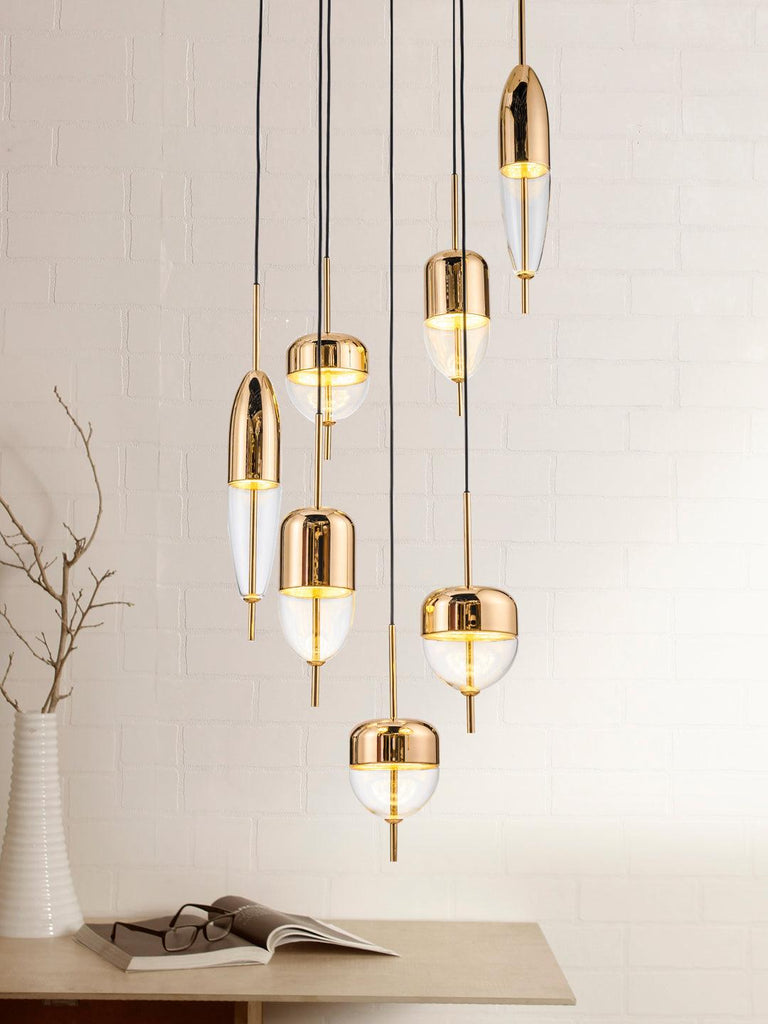 Waterdrop Multi-Light Hanging Light | Buy Luxury Chandeliers Online India