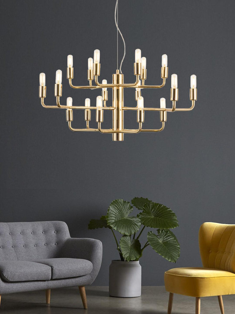 Gordon Gold Chandelier | Buy Decorative Chandeliers Online India