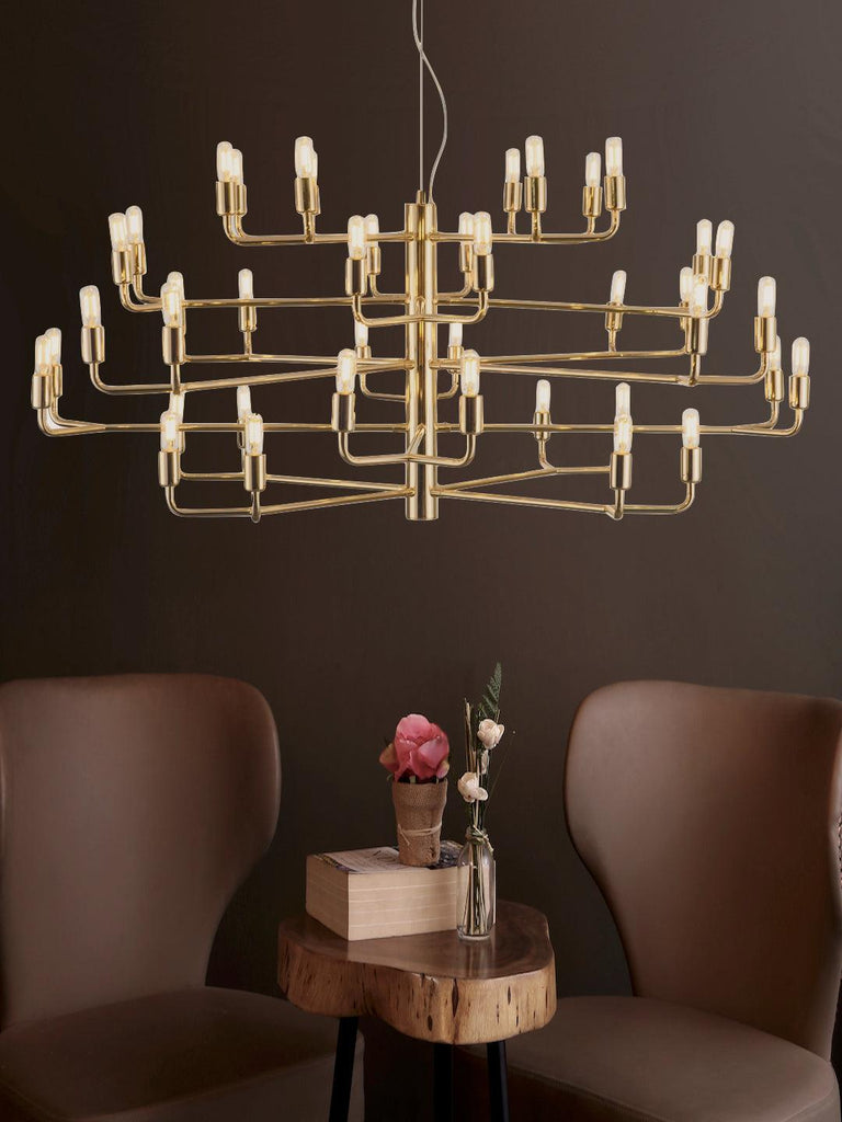 Gordon Gold Chandelier | Buy Decorative Chandeliers Online India