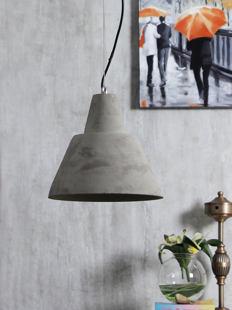 Rubian Concrete Pendant Lamp |Buy Luxury Hanging Lights Online India