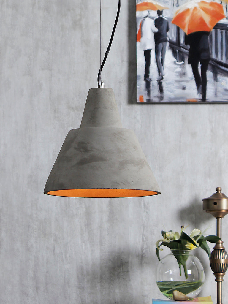 Rubian Concrete Pendant Lamp |Buy Luxury Hanging Lights Online India
