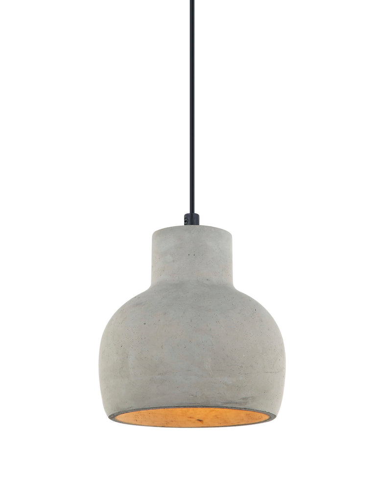 Tyrian Grey Concrete Pendant Lamp | Buy Industrial Hanging Lights Online India