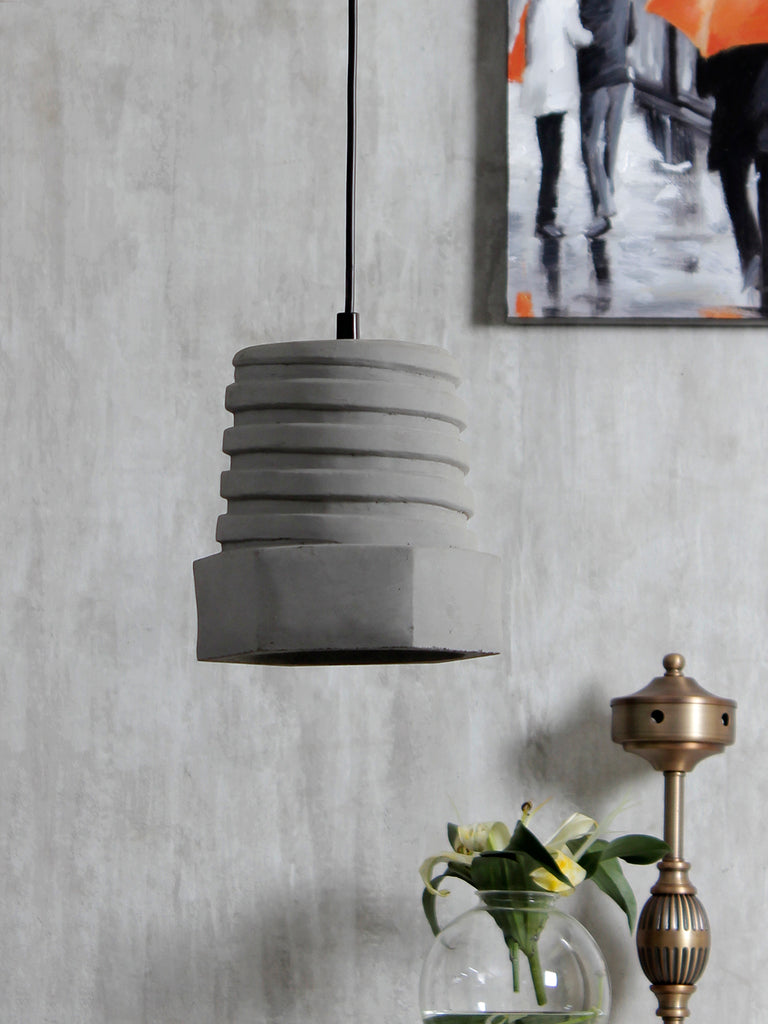 Sufian Concrete Pendant Lamp |Buy Luxury Hanging Lights Online India