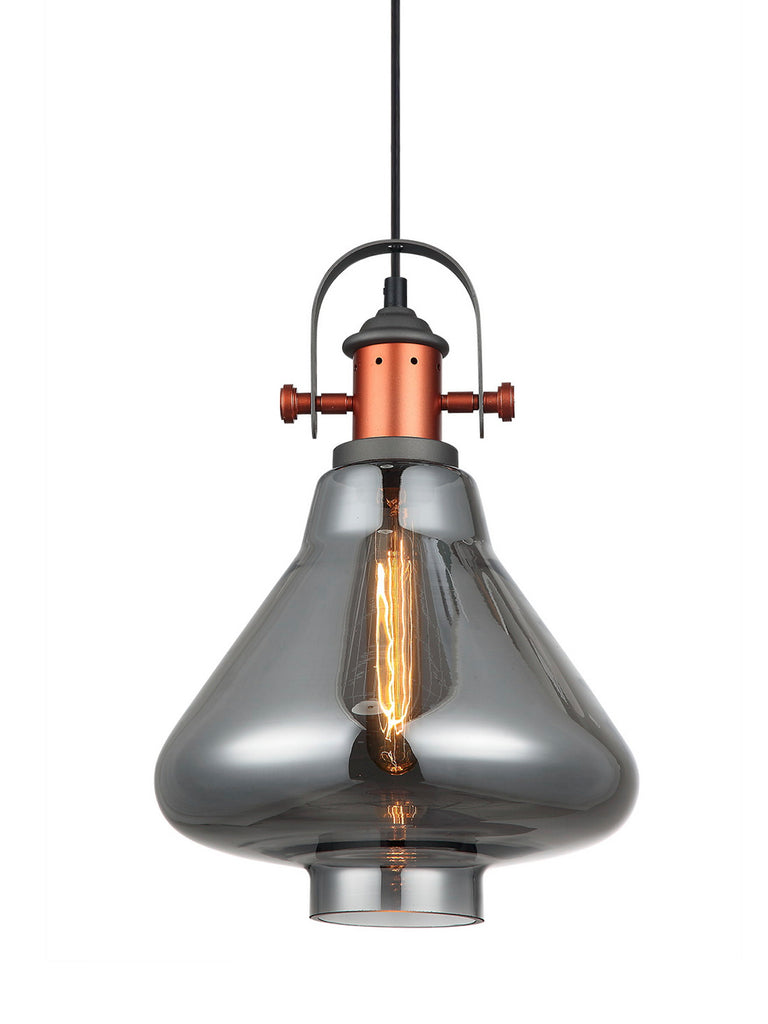Regian Chrome Glass Pendant Lamp | Buy Luxury Hanging Lights Online India