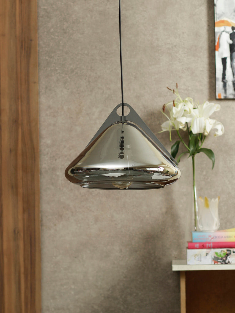 Radian Silver Pendant Light | Buy Luxury Hanging Lights Online India