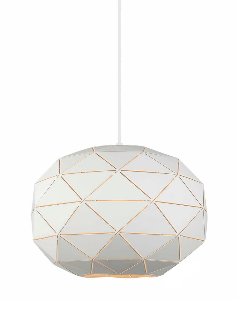 Glorian White Pendant Lamp | Buy Modern Hanging Lights Online India