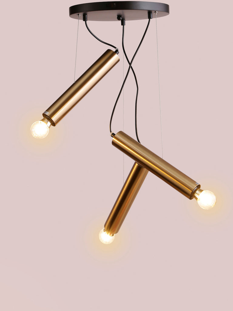 Torch Gold Industrial Hanging Light | Buy Industrial Ceiling Lights Online India