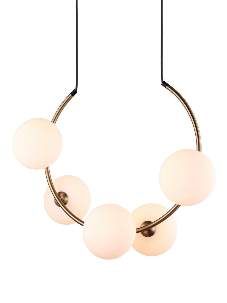Vector Globes Gold Hanging Light | Buy Modern Ceiling Lights Online India